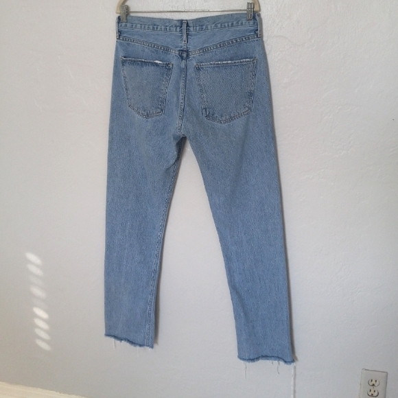 Agolde Cherie High Rise Straight Merit Wash 29 - Picture 13 of 15